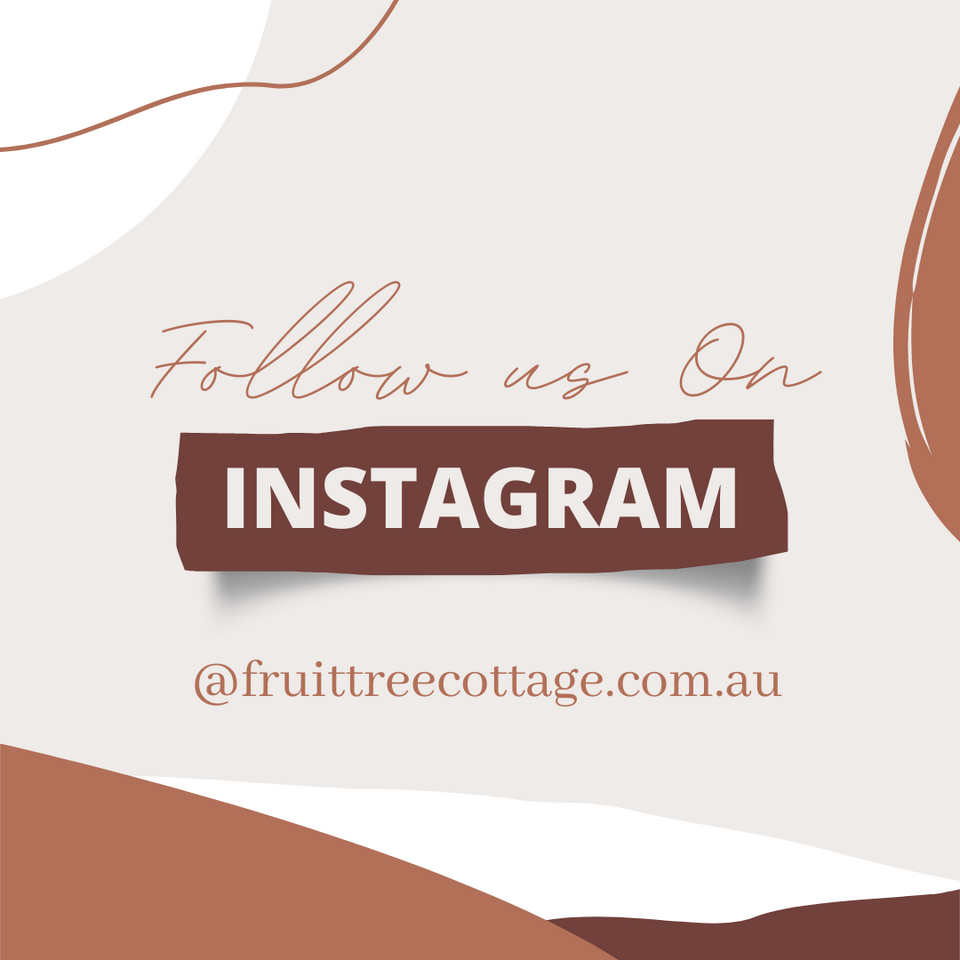 Fruit Tree Cottage is now on Instagram